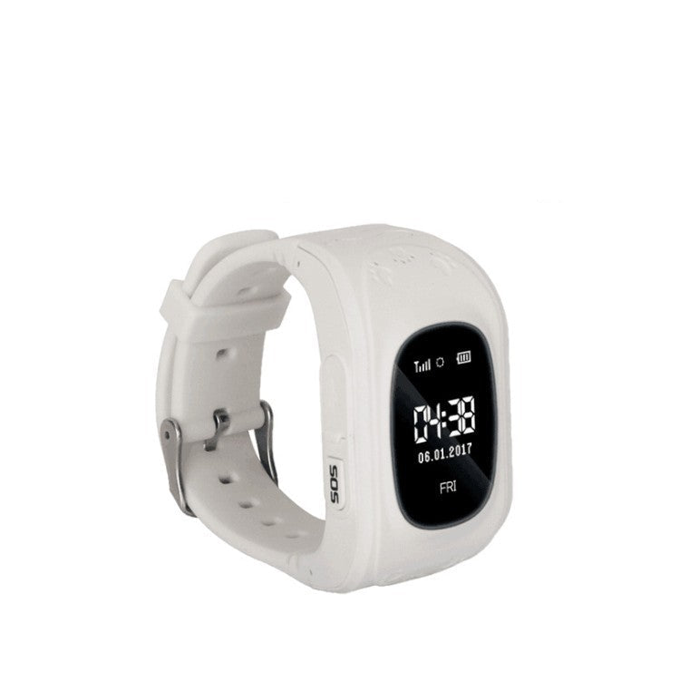 Anti Lost Q50 OLED Child GPS Tracker SOS Smart Monitoring Positioning Phone Kids GPS Baby Watch Compatible IOS & Android