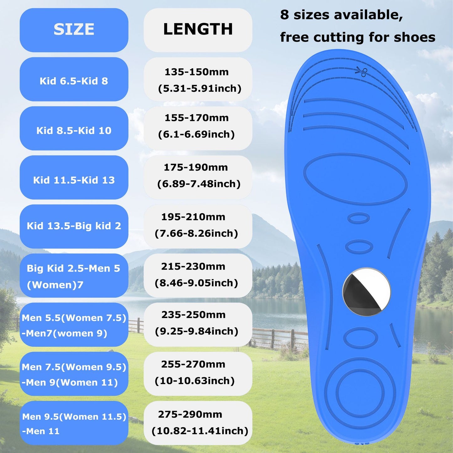 AirTag Holder Insole GPS Tracker for Elderly and Children Anti-Lost Device Protective Case Shoe Insole Locator Compatible with Apple AirTag UK