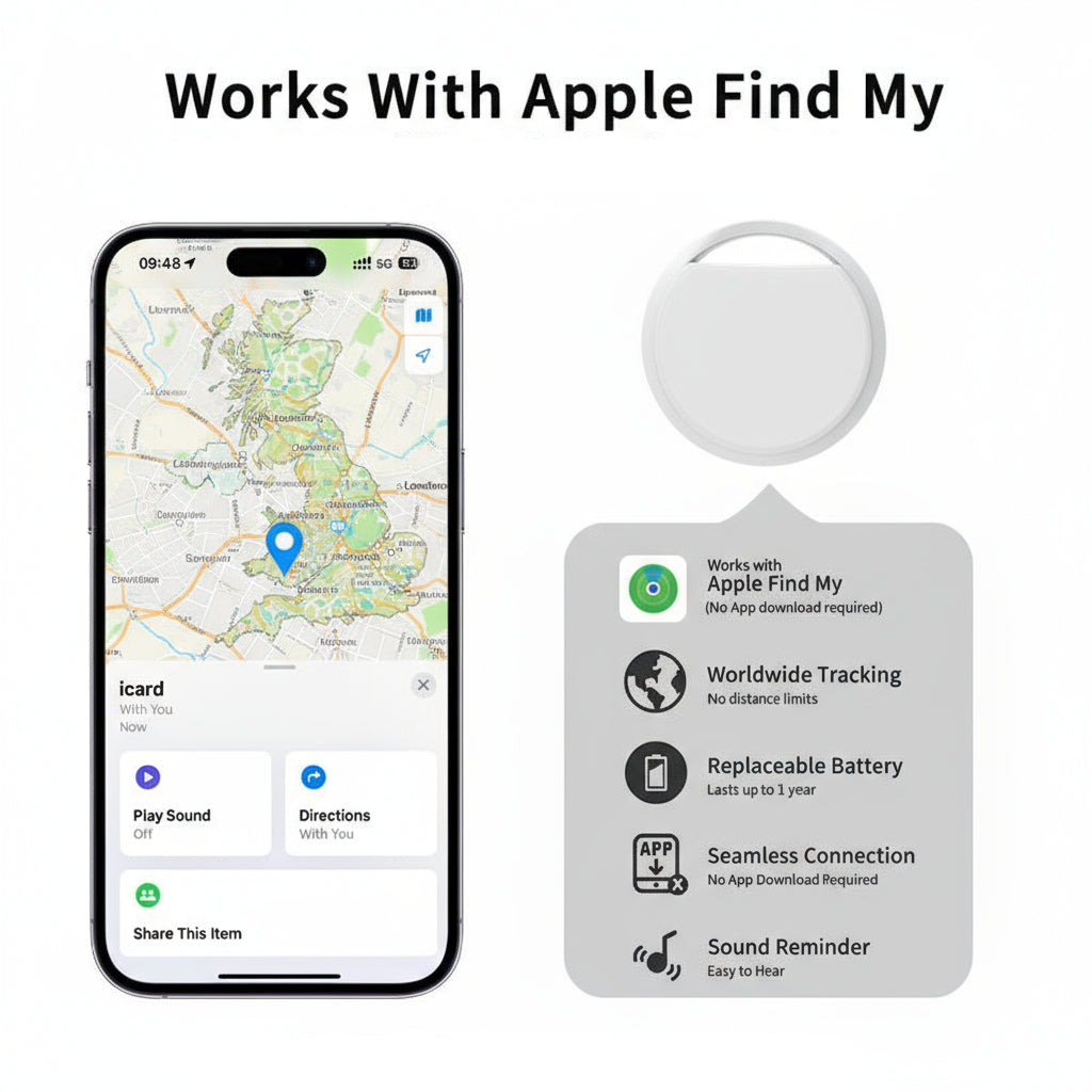 Find my airtag is suitable for Apple anti-lost device Bluetooth pet tracking smart anti-lost locator