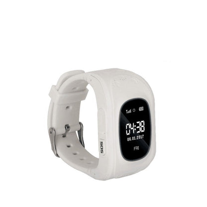 Anti Lost Q50 OLED Child GPS Tracker SOS Smart Monitoring Positioning Phone Kids GPS Baby Watch Compatible IOS & Android