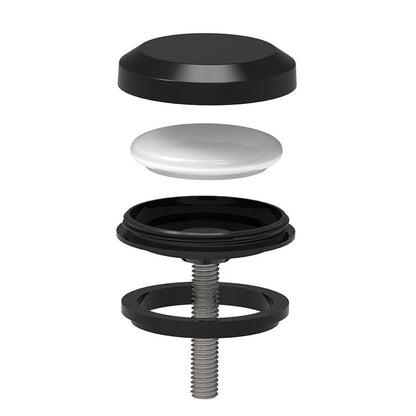 Mountain bike anti-theft tracking bracket airtag bowl group cover anti-lost protective cover bicycle locator beer cover