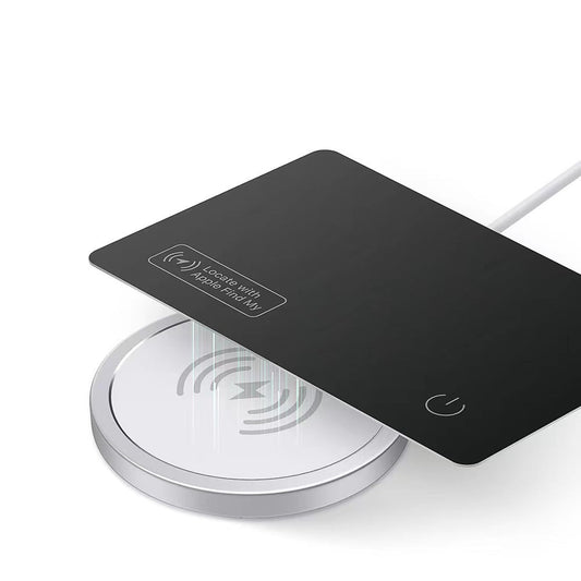 icard wireless charging global locator ultra-thin card anti-lost device itag pet tracking FindMy anti-lost